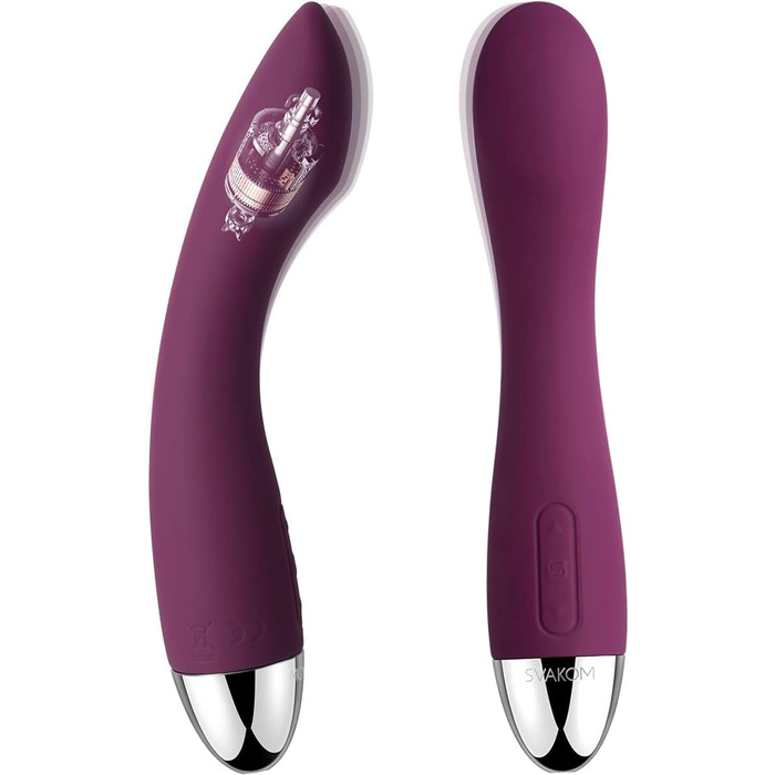 Вібратор SVAKOM Amy для жінок: стимуляція клітора та G-точки, силікон, анальний вібратор, інтимна іграшка преміум-класу