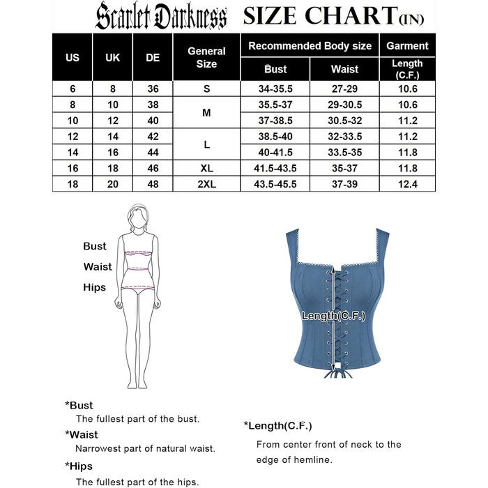 Кокетливий корсет-топ SCARLET DARKNESS: Чорний, стиль Y2K, Ренесанс, Пірат, Готика, Бастіон