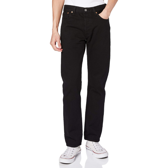 Чоловічі джинси Levi's класичні, чорні (розмір 36W / 34L)