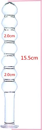 Набір скляних дилда: 5 шт. для анального секса, стимуляція G-точки, SM-іграшки для чоловіків та жінок