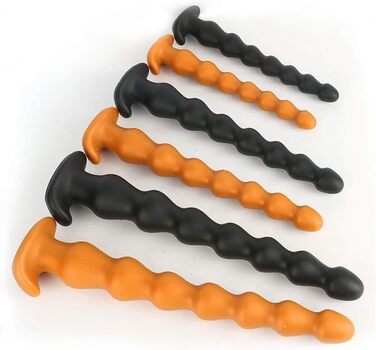 Анальні кульки ChicLSQ з силікону: великий анальний дildo, масажер простати, для жінок та чоловіків, SM іграшки для пар