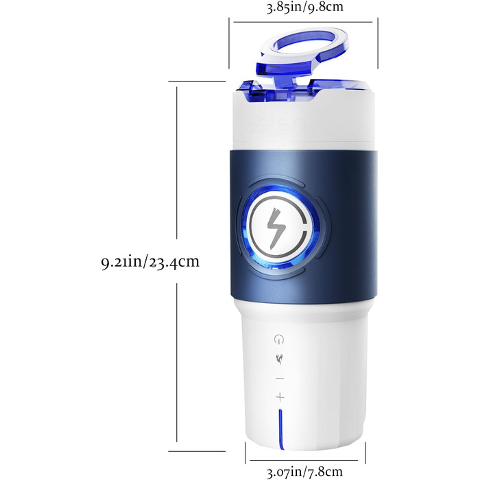 Автоматичний секс-іграшка Leten ThermoPod для чоловіків з підігрівом, функцією масажу та тримачем для телефону
