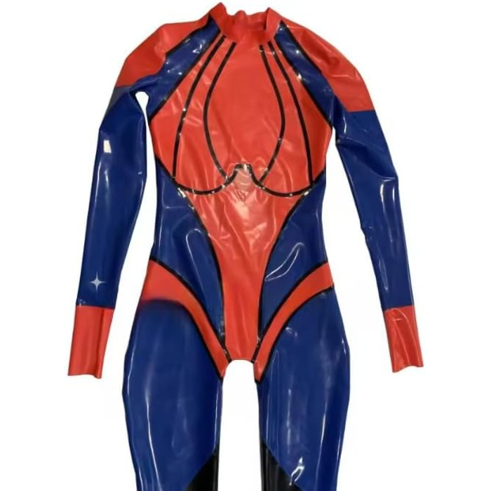 Латексний костюм-боді Гейлоп (Catsuit) для косплею, унісекс, з блискавкою на спині, регульований розмір та колір
