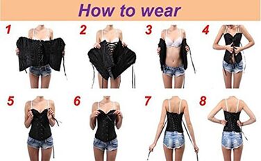 Корсетний топ PhilaeEC для жінок, великі розміри, атлас з квітковим візерунком, з кісточками, бюстгальтер-ліф, чорний