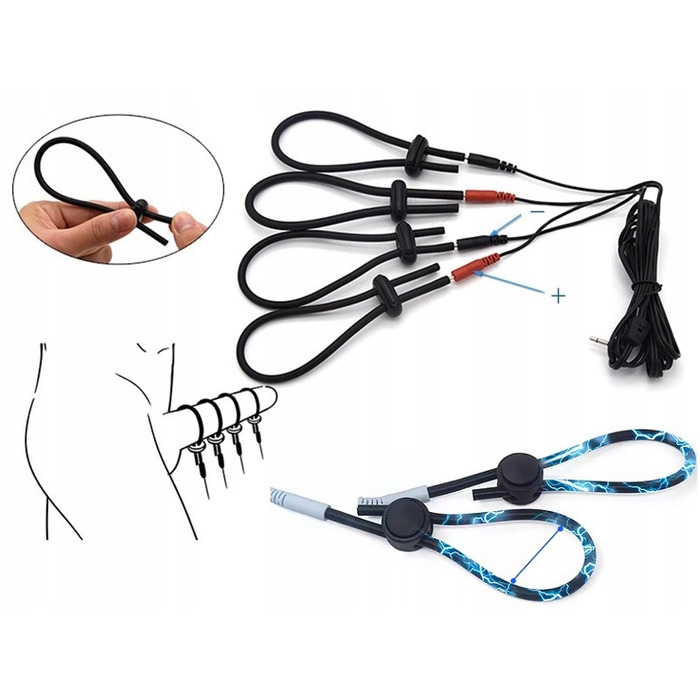 BDSM-набір Xsara, чорний, 9 предметів