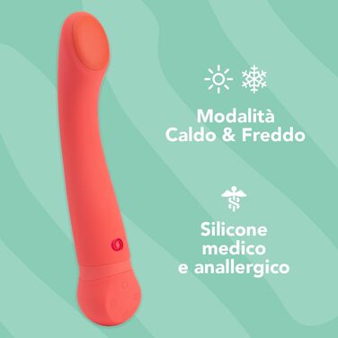 Вібратор Control Bu Rabbit з ефектом штовхання та гнучким вібраційним важелем - Be Playful (BU BE ICY&HOT)