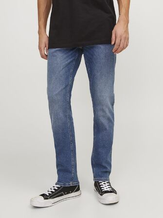 Чоловічі джинси Jack & Jones Jjiglenn Jjoriginal NA 031 Noos, синій денім, 32W / 32L