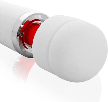 Масажер-вібратор для жінок 'BuyAndFeelGood' Magic Wand - 20 режимів, 10 швидкостей. Іграшка для дорослих, комплект з сумкою. Білий.