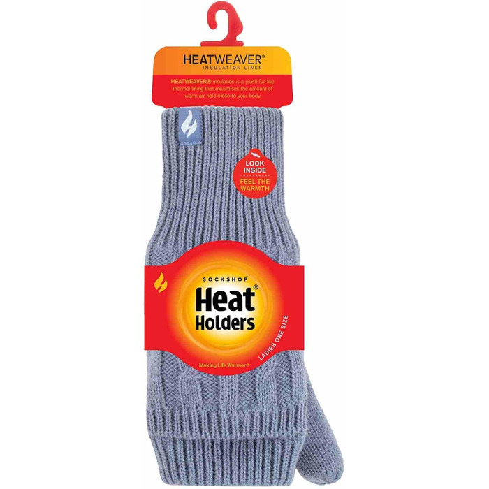 Жіночі зимові терморукавички без пальців Heat Holders, зігріваючі, 2.3 tog, колір: приглушений рожевий (dusky pink)