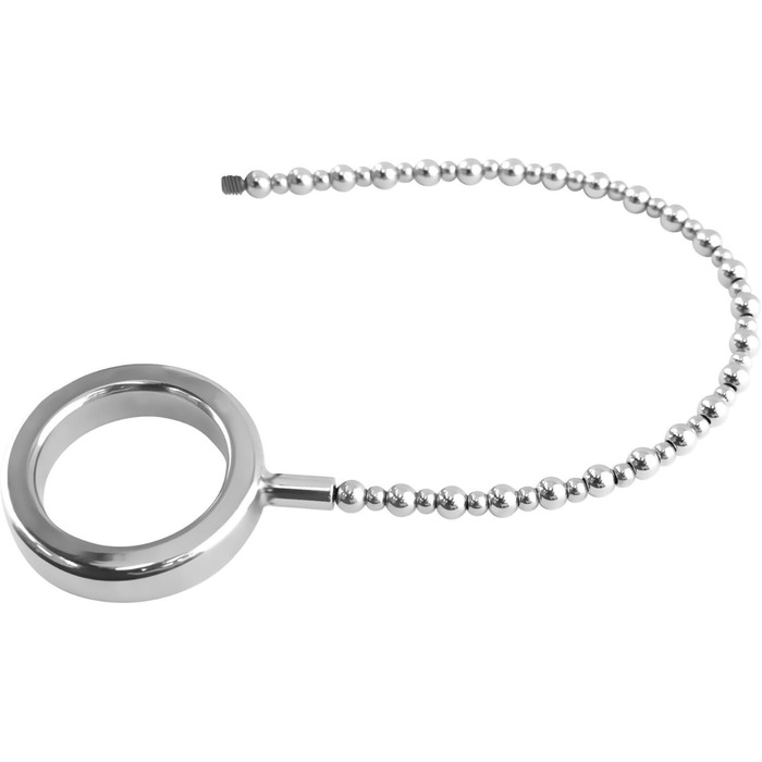 Набір металевих анальних розширювачів Amazbee: 3 шт. (анальний плагін, кільце для пениса, ланцюжок) з нержавіючої сталі, гладкий та спіральний, для чоловіків, жінок, пар, BDSM іграшки