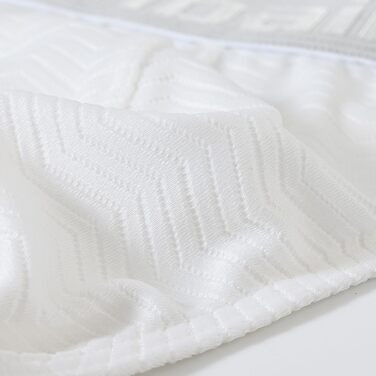 BIATWOWR чоловічі стрінги з вирізом на спині, сексуальна білизна, дихаюча та зручна, для чутливої шкіри, темно-червоно-біло-чорна (білий, M)