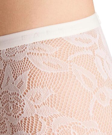 Штрипки FALKE x Kaviar Gauche для жінок, прозорі, розкішні, для весілля, без гумки, тонка шва на кінчику, м'яка тканина, білий перламутр, S-M, 1 шт.