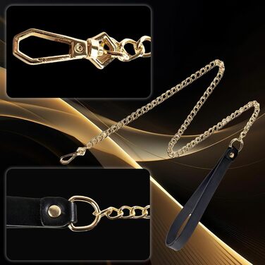 Лідер шкіряне намисто з кільцем O SM регульоване, для пар, дорослих, БДСМ, чорне