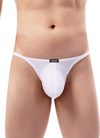 Сексуальні чоловічі труси iKingsky з низькою талією (4 шт.) - модаль, Tanga, XXL