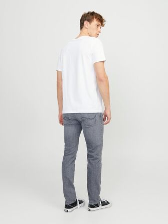 Чоловічі джинси Loose Fit JACK & JONES Jjimike Jjoriginal Am 815 Noos, сірий денім (31W / 30L)