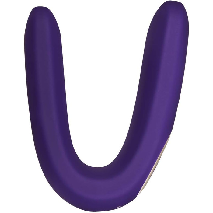 Вібратор для пар EIS 'Classic 2' з 10 програмами вібрації | Інтимні іграшки для пар | Стимуляція клітора для неї та стимулятор пеніса для нього | 2 мотори для потужної вібрації | Колір: фіолетовий