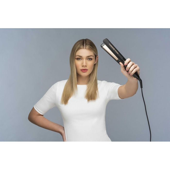 Випрямляч для волосся Remington PROluxe Midnight S9100B з керамічними пластинами 110 мм, OPTIheat, 150-230°C