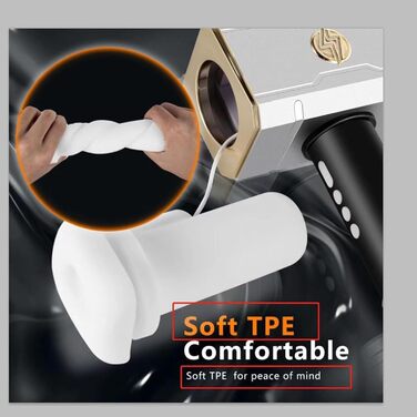 Електричний секс-іграшка YcsLust для дорослих з 7 режимами вібрації та 5 режимами насосу, водонепроникний, портативний