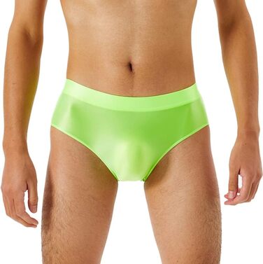 Сексуальні труси Suer Code для чоловіків (нейлон, дихаючі, 6 шт. у наборі) XL, зелені