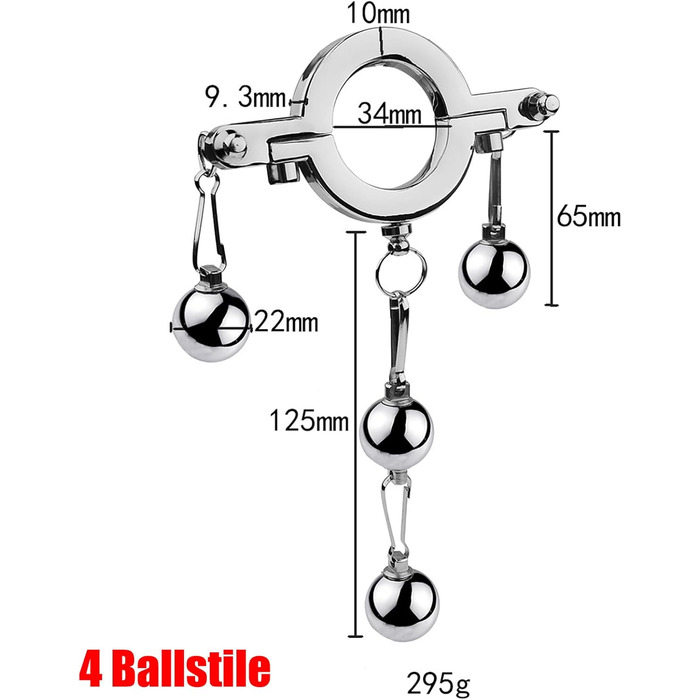 Кільце для яєчок, натягувач пеніса, сталевий, з металевими кульками. Кільце для пеніса, секс-іграшки для чоловіків. (2 стилі кульок + мотузка)
