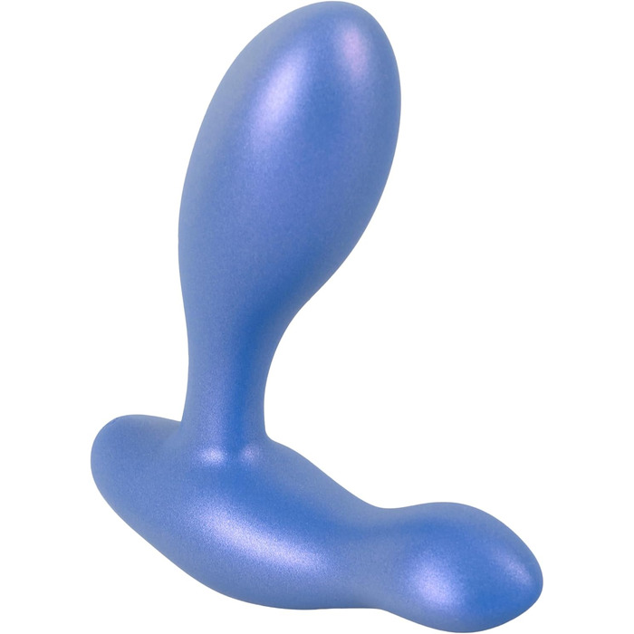 Вібратор Sweet Smile Flexible - 3,3 см (Анальний, Металевий, Синій)