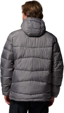 Чоловіча зимова куртка-пуховик Columbia Fiveile Butte™ II з капюшоном, City Grey, розмір XL