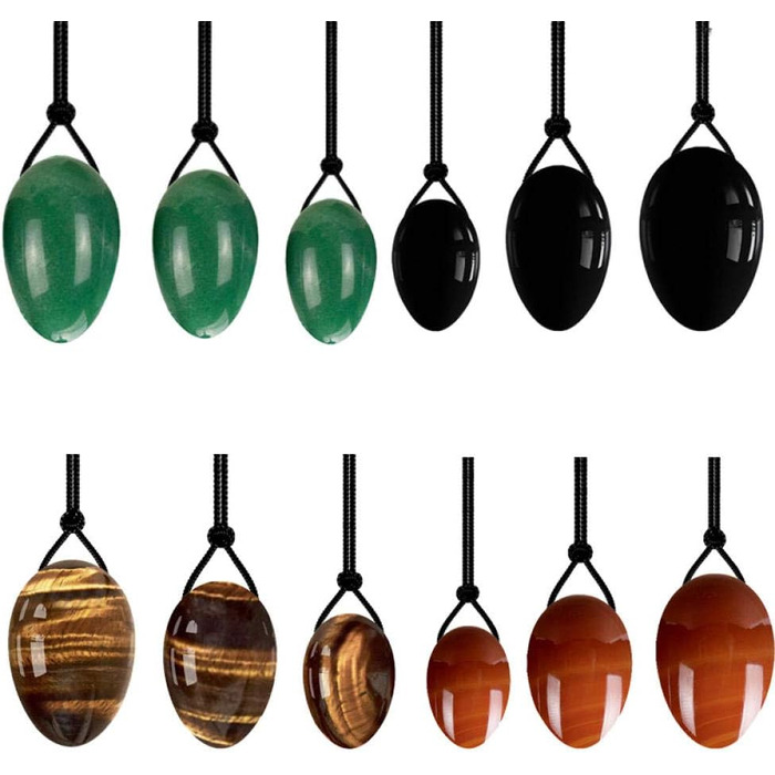 Набір Яєць Йоні для Kegel: Тренування м'язів тазового дна, Масаж, Відновлення після пологів. Масажер для жінок. Тип 02