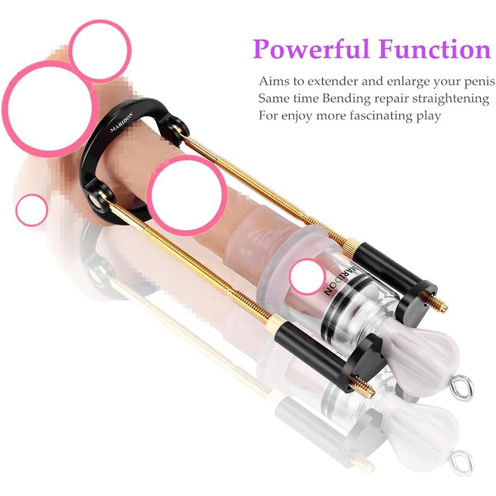 Набір для збільшення пеніса NAIXBTY: помпа, екстендер, тренажер для чоловіків