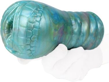 Іграшка для чоловіків Jixaxe Alien Monster - реалістична мастурбатор з вагінальним та анальним отвором