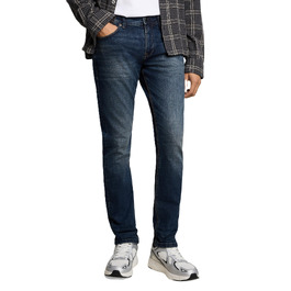 Чоловічі джинси Tom Tailor Piers Slim Fit, темно-сірий колір Dark Stone Wash, розмір 36W/32L