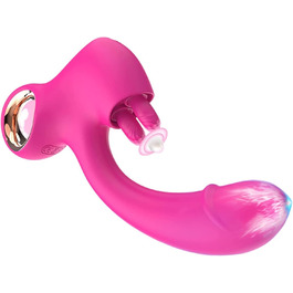 Вібратор для жінок: інтимна іграшка з 10 режимами, потужний, тихий, для стимуляції G-точки та клітора, портативний масажер для дорослих