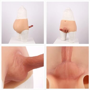 Силіконовий дildo-захоплення Wispancy для білизни, 18 см, порожнистий, для чоловіків та жінок, мастубація, невидимий, секс-іграшки