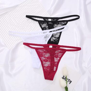 Набір трусиків-танга з мережива FINETOO (10 шт.) для жінок. Сексуальна білизна, трусики, танга, мереживні трусики, S-XL