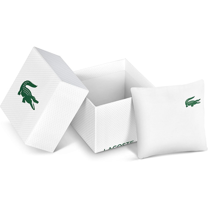 Аналоговий кварцовий годинник Lacoste 12.12 унісекс з силіконовим ремінцем Petit Piqué, бірюзовий (MEN, Turquoise)