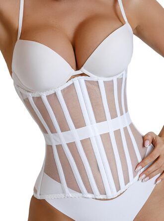 Корсет для талії Mesh-Korsett Taillentrainer для жінок, білий, розмір S