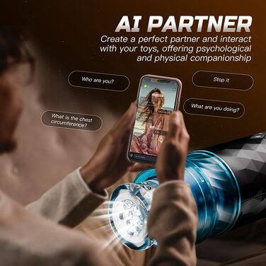 Електричний мастурбатор для чоловіків Guspiun з пультом дистанційного керування, 7 телескопічних функцій та 7 обертових режимів. Масажер для чоловічих статевих органів, еротичний масаж