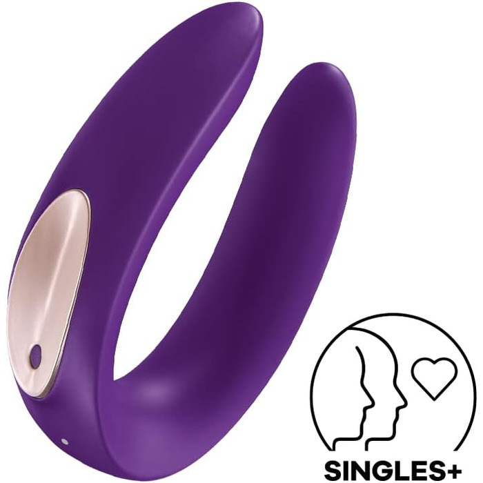 Satisfyer Paar-Vibrator: вібратор для пар | Медичний силікон | Стимулятор для жінок та чоловіків