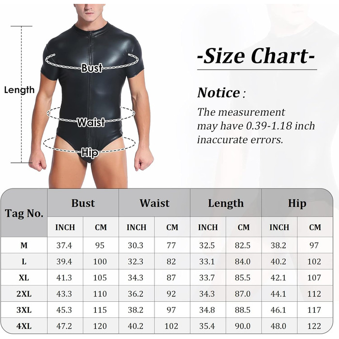 Чоловічий комбінезон з лакованої шкіри, мокрий ефект, шкіряна білизна, боді, відкриті труси, трикотажний боді, чорний, клубний одяг, XXL