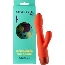 Вібратор AMORELIE Joy – Rabbit для жінок | Водостійкий, перезаряджається, силікон та ABS