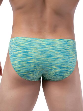 Сексуальна чоловіча труси з великою кишенею iKingky, швидковисихаюча білизна для чоловіків (XL, Зелений)