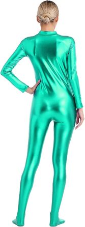 Жіночий комбінезон з довгим рукавом GRRKDFQ, зелений, розмір M