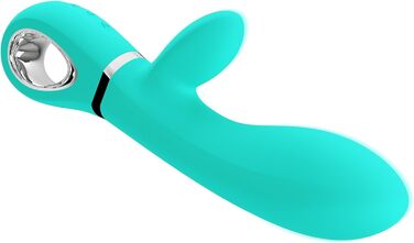 Вібратор Pretty Love Thomas Rabbit, Блакитний, 2.05x4 см