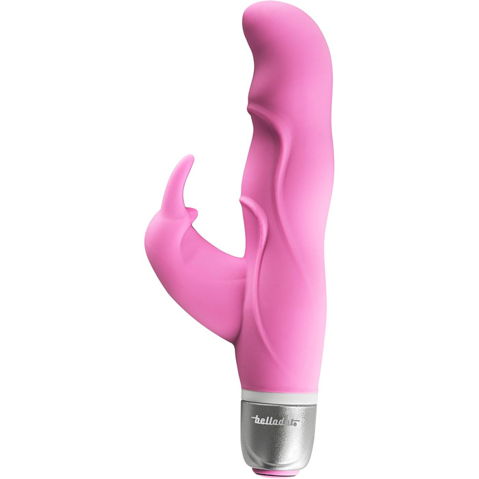 Вібратор для жінок Belladot Barbro Rabbit з вібрацією G-точки, 7 режимів, рожевий