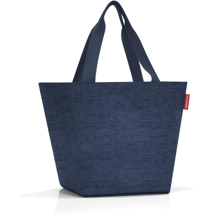 Сумка-шопер reisenthel shopper M водовідштовхуюча, темно-синя (Twist Navy)