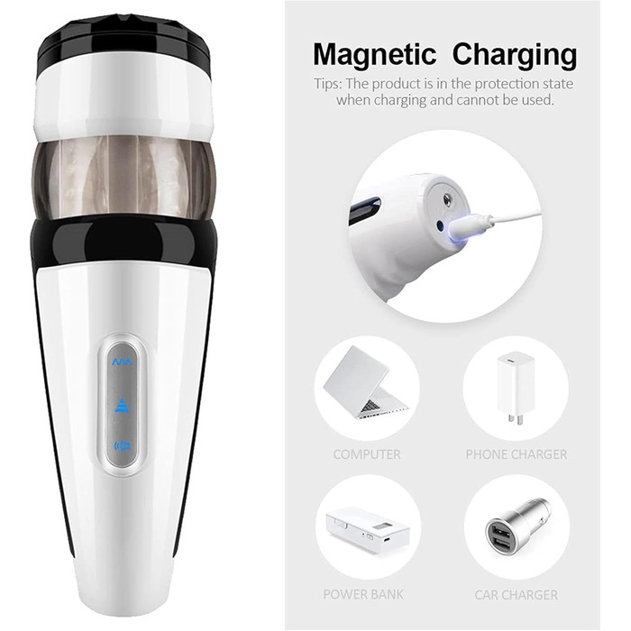 Електричний мастурбатор для чоловіків: чаша з 5 телескопічними функціями та 10 режимами вібрації. Автоматичний стимулятор пеніса, секс-іграшка для чоловіків