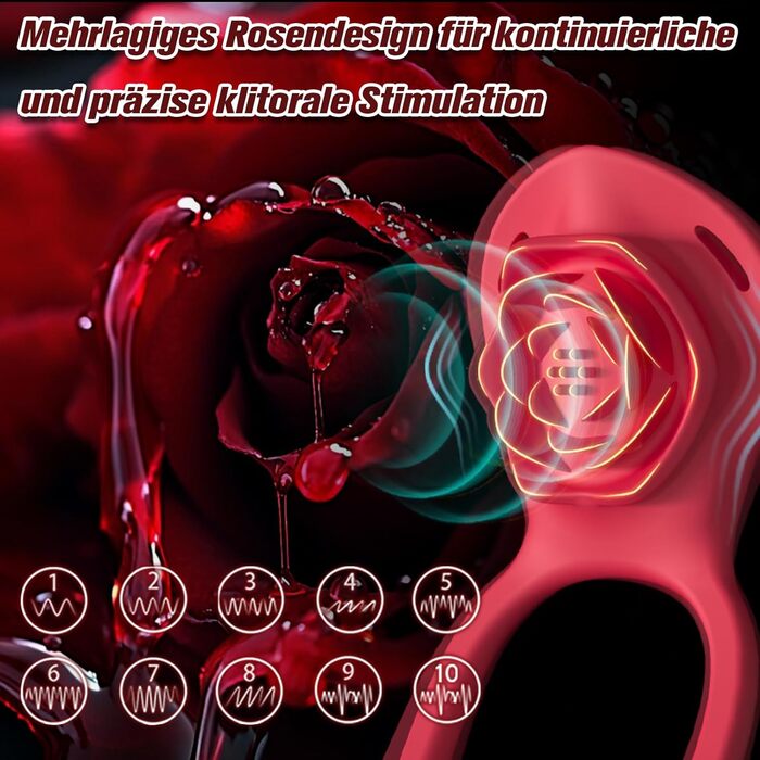 Вібратор для пар, BDSM роза з вібрацією для жінок, набір вібраторів для клітора з пультом, кільце для пеніса з пультом керуванням, еротичні іграшки для дорослих