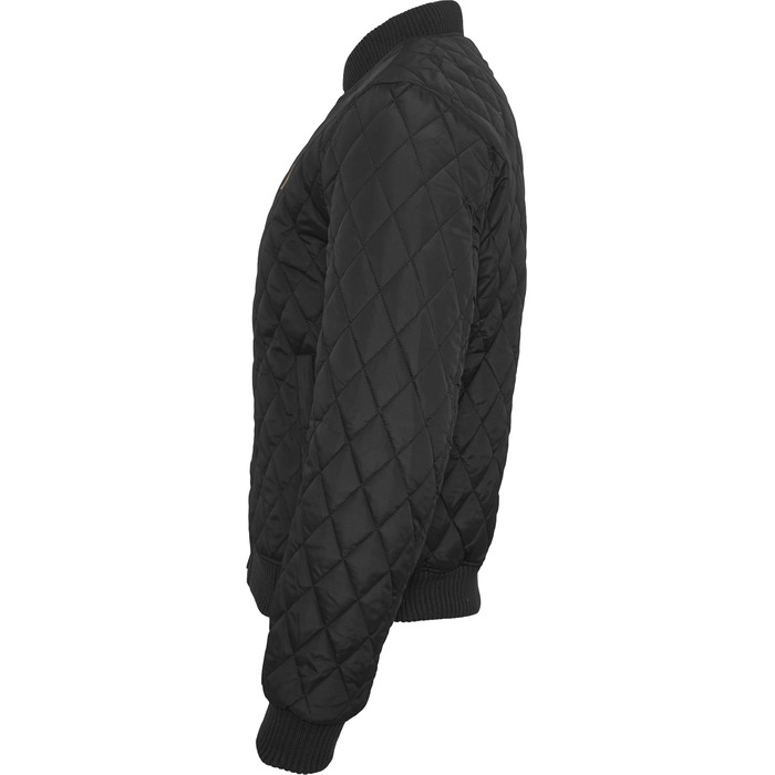 Чоловіча стібана куртка Urban Classics Diamond Quilt Jacket, великий розмір 4XL, чорна