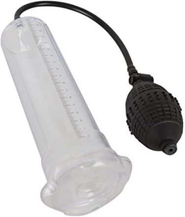 You2Toys Mister Boner: Вібруючий насос для потенції - Vibro-Penispumpe, з виносним яйцем та силіконовою манжетою, чорний/прозорий