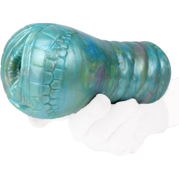 Іграшка для чоловіків Jixaxe Alien Monster - реалістична мастурбатор з вагінальним та анальним отвором