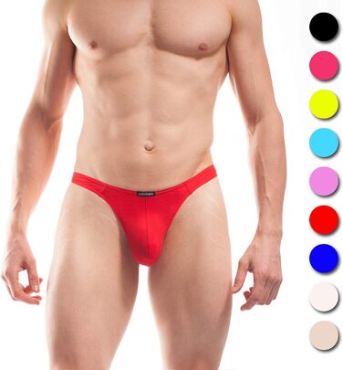 WOJOER Базові шорти з еластичної тканини для пляжу та під одяг, дихаючі, легкі, дизайнерський клубний одяг від німецького бренду (S, Vulcano)